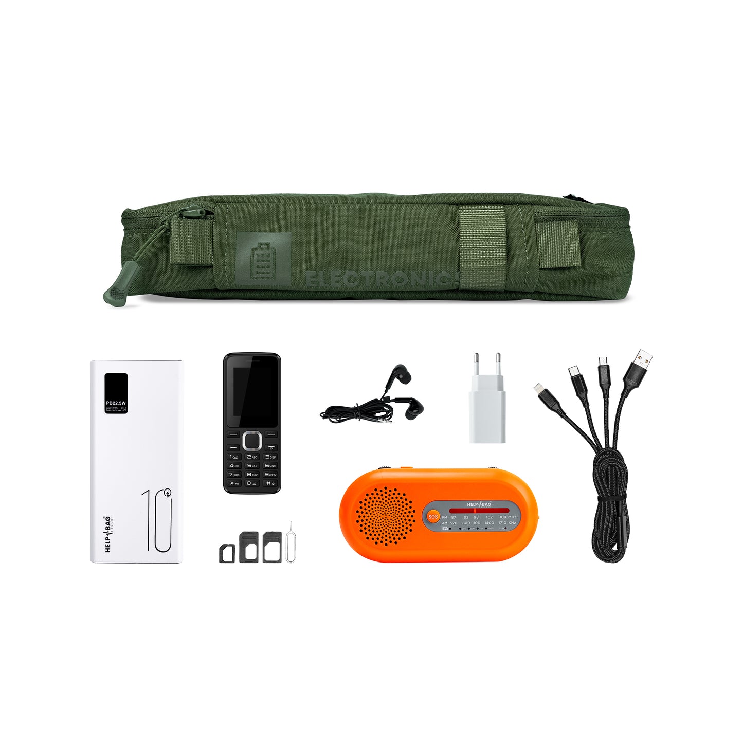 HELP BAG® MAX Olive Green