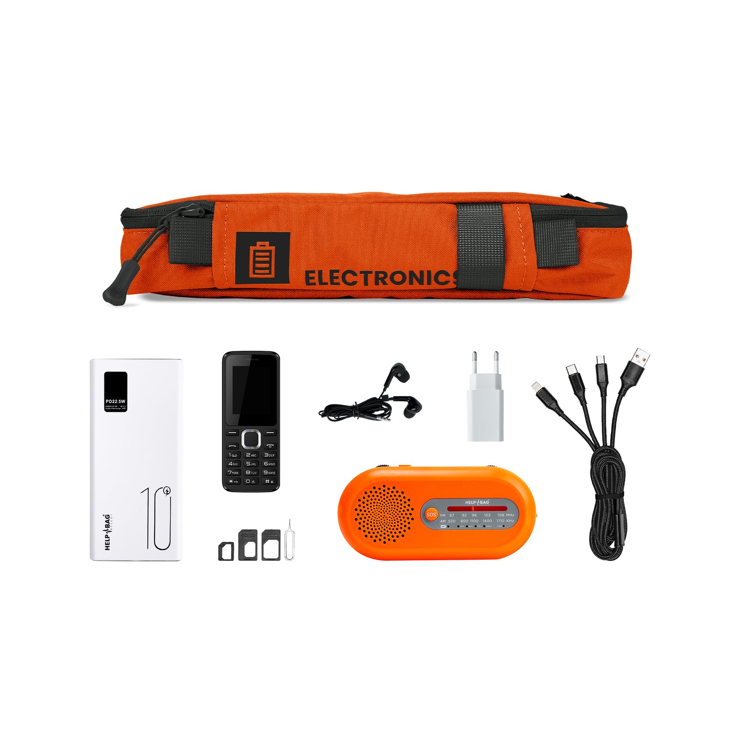 HELP BAG® MAX Flame Orange