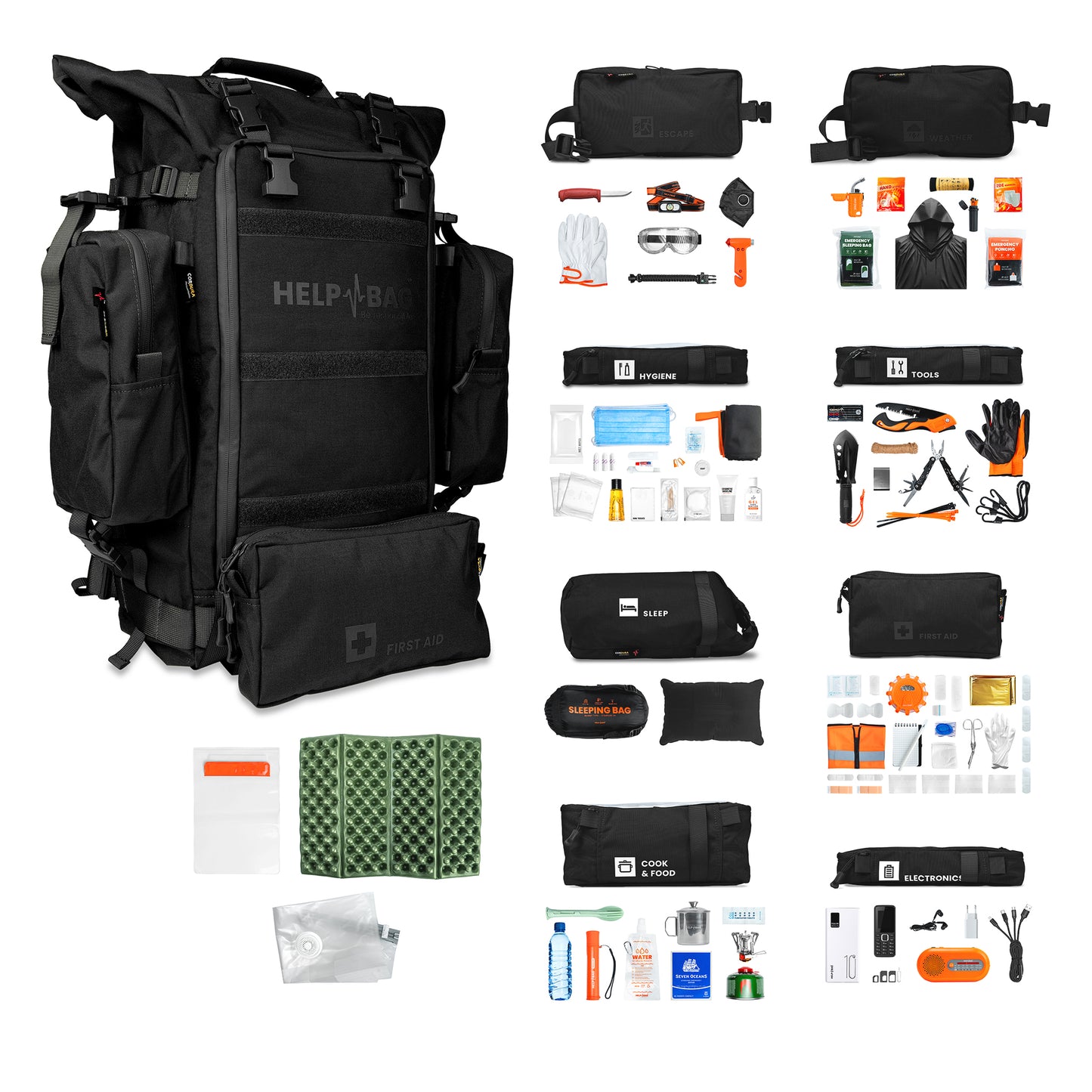 HELP BAG® MAX Shadow Black
